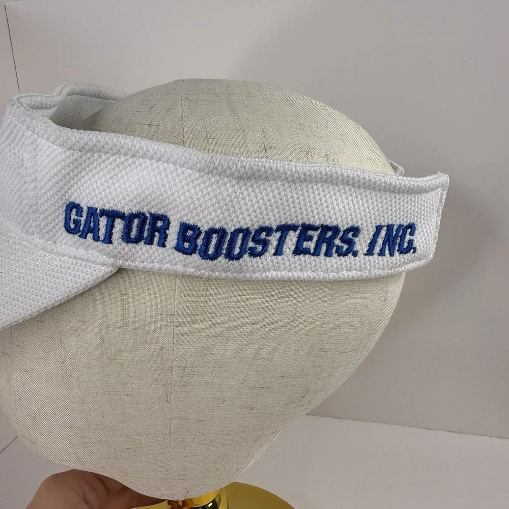 NCAA Florida Gators Football Visor Hat Mens One Size White Performance Sports